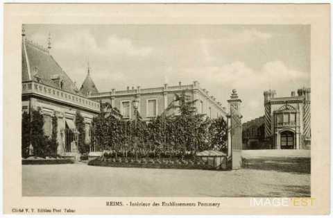 Les Établissements Pommery à Reims